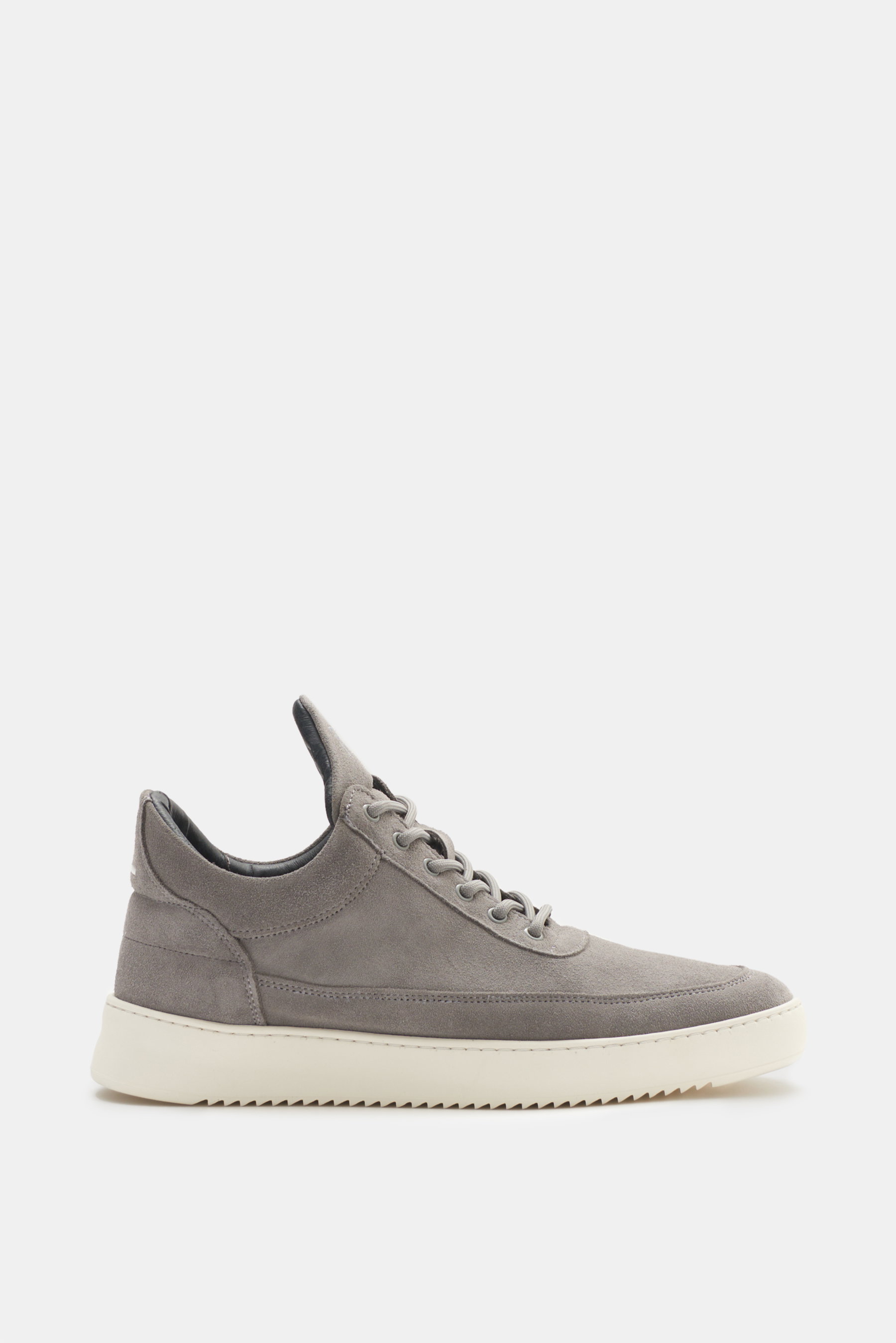 Filling Pieces Sneaker 'Low Top Suede' grau