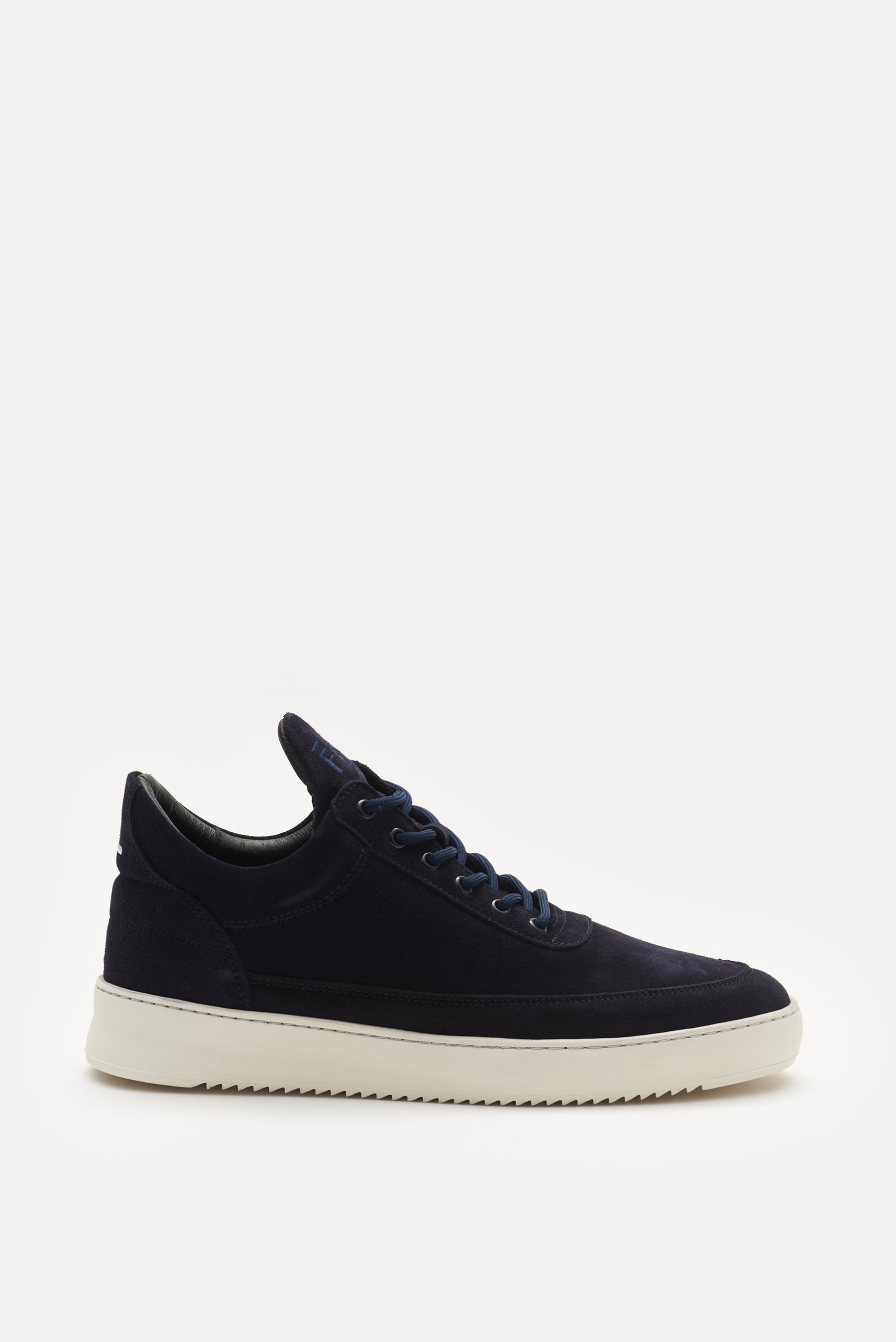 Filling Pieces Sneaker 'Low Top Suede' navy