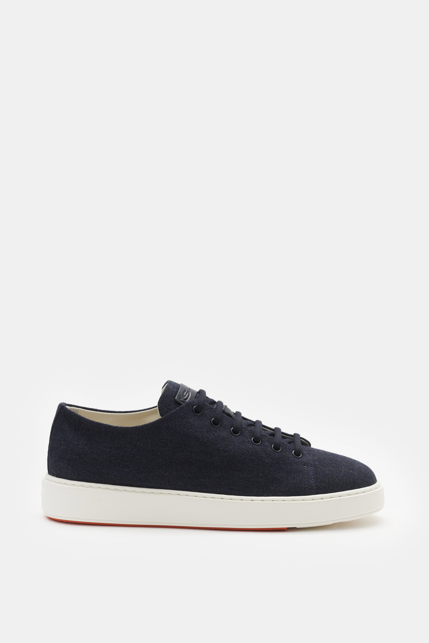 Santoni Sneaker navy meliert