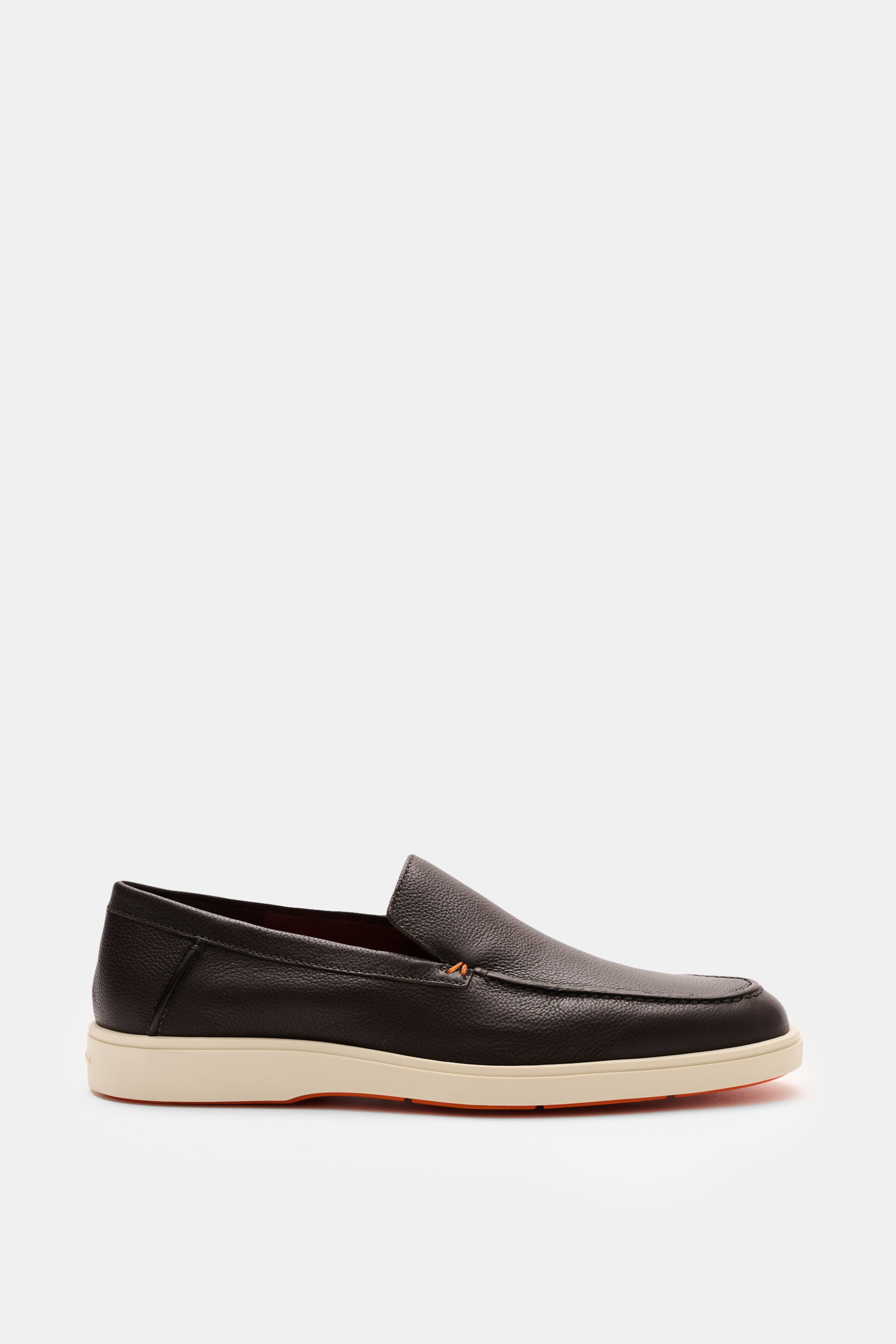 Santoni Loafer dunkelbraun