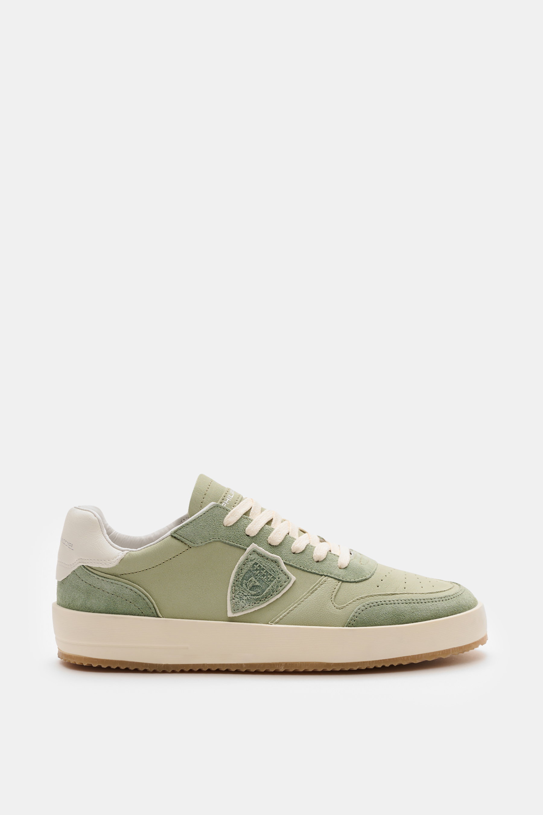 Philippe Model  Sneaker 'Nice Low' graugrün/creme