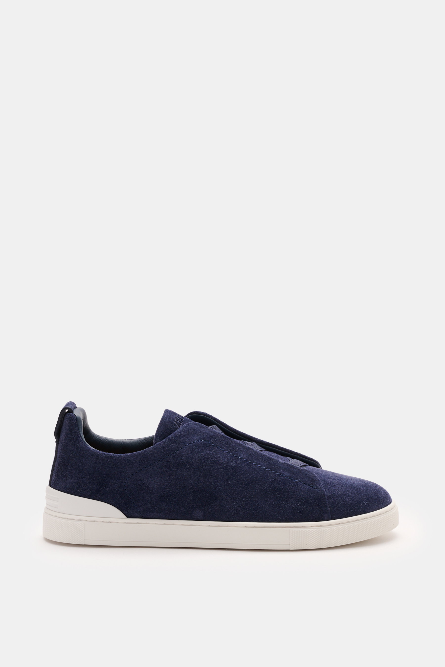 Zegna Slip-on sneakers 'Triple Stitch' navy