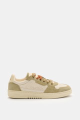 Axel Arigato Sneaker 'Dice Lo' sand/salbei shown from the side, retro design in fine nubuck leather with suede overlays and perforations.  
<p>Retro-Design neu gedacht: Mit dem Sneaker 'Dice Lo' präsentiert AXEL ARIGATO ein von Vintage-Ästhetik inspiriert