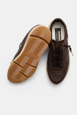 Golden Goose Sneaker 'Running Sole' dunkelbraun