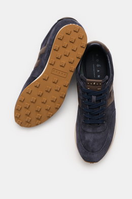 Hogan Sneaker 'Allacciato' navy/dunkelbraun
