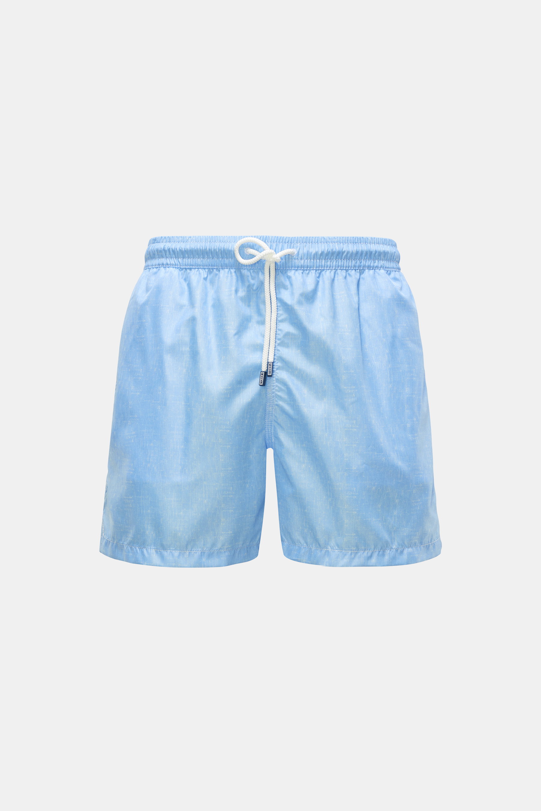 Fedeli Badeshorts 'Madeira Airstop' pastellblau gemustert