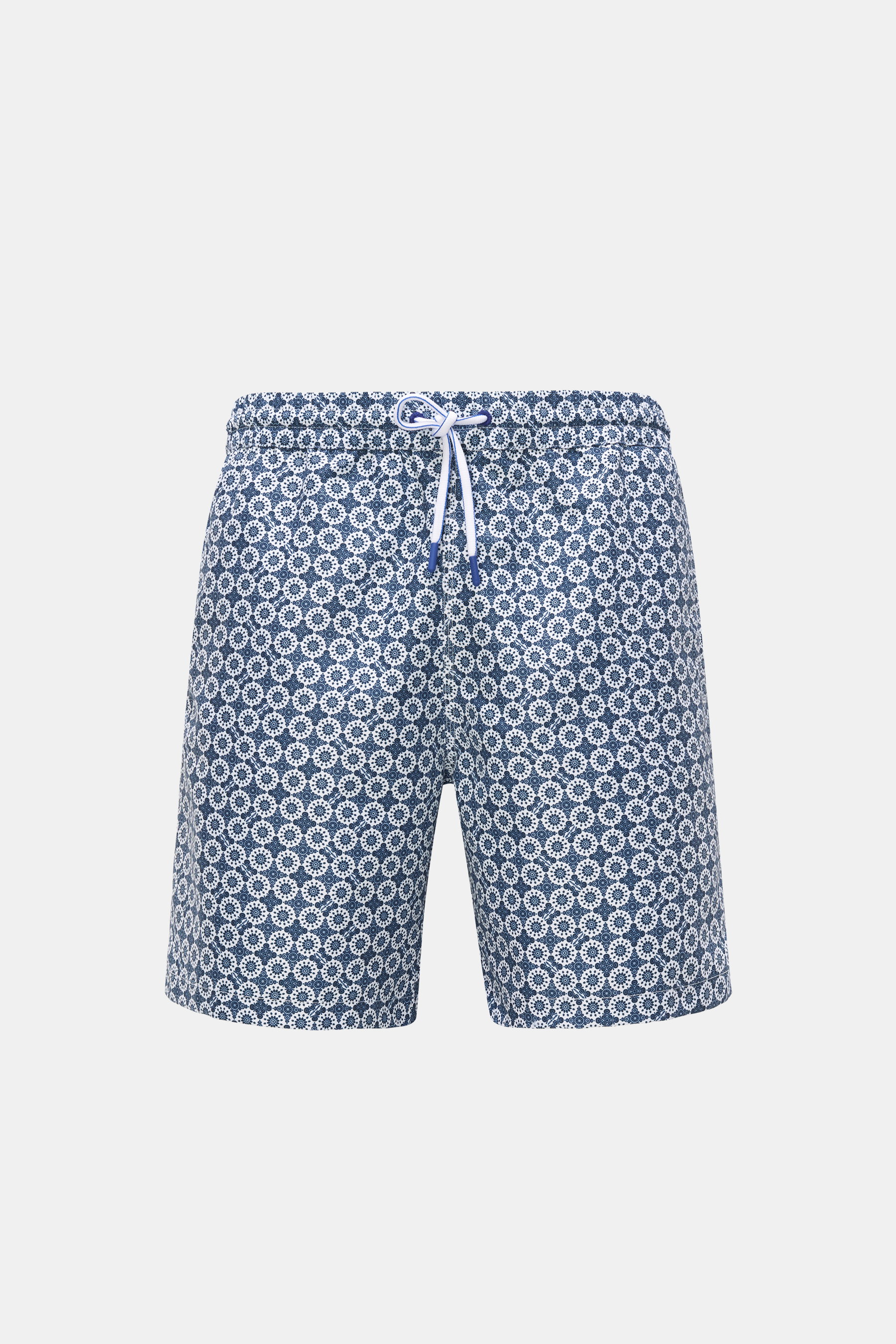 Jacob Cohen Badeshorts navy/weiß gemustert