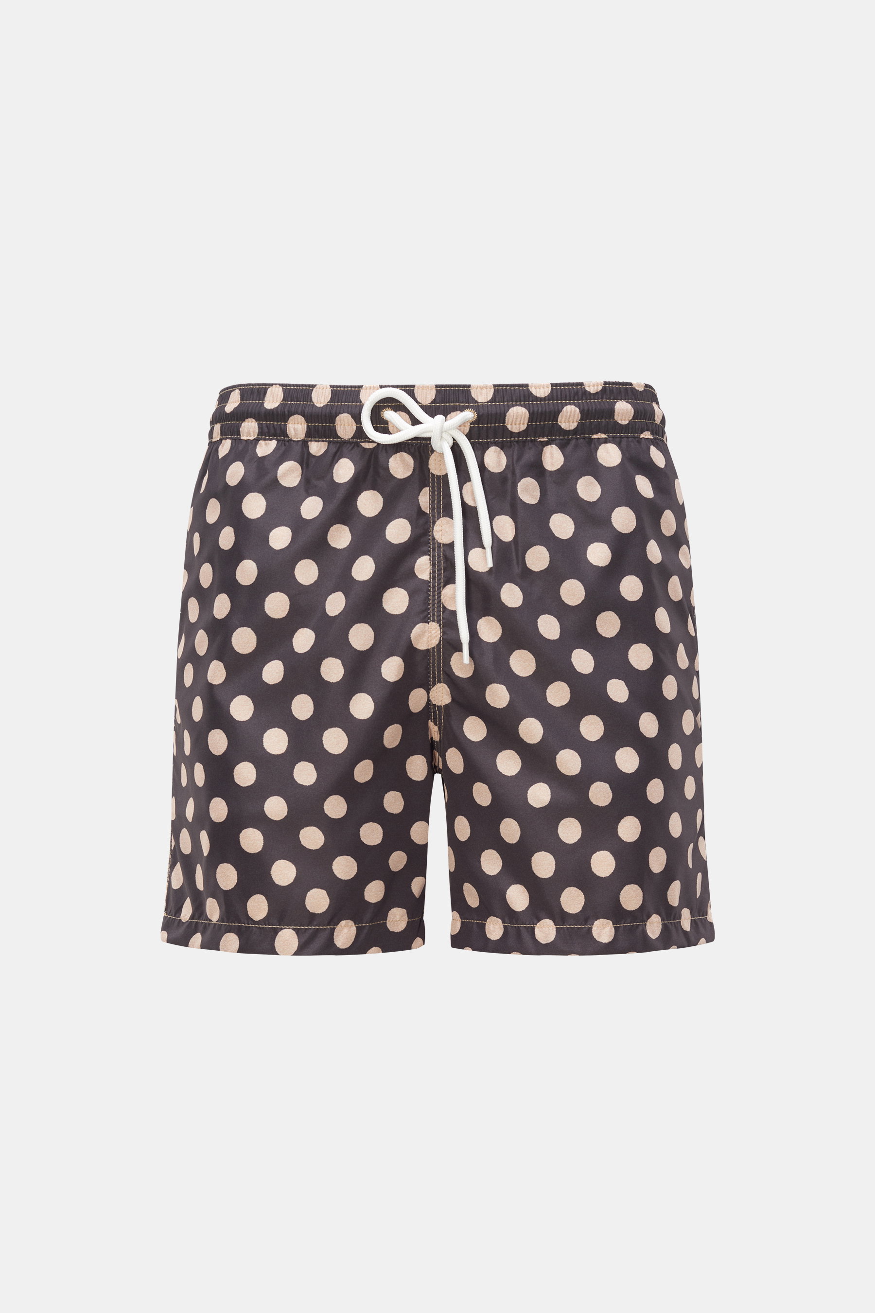 Orlebar Brown Badeshorts 'Kite' anthrazit/beige gepunktet