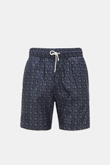 04651/ A trip in a bag Swim shorts navy patterned