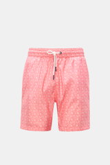 04651/ A trip in a bag Swim shorts coral patterned
