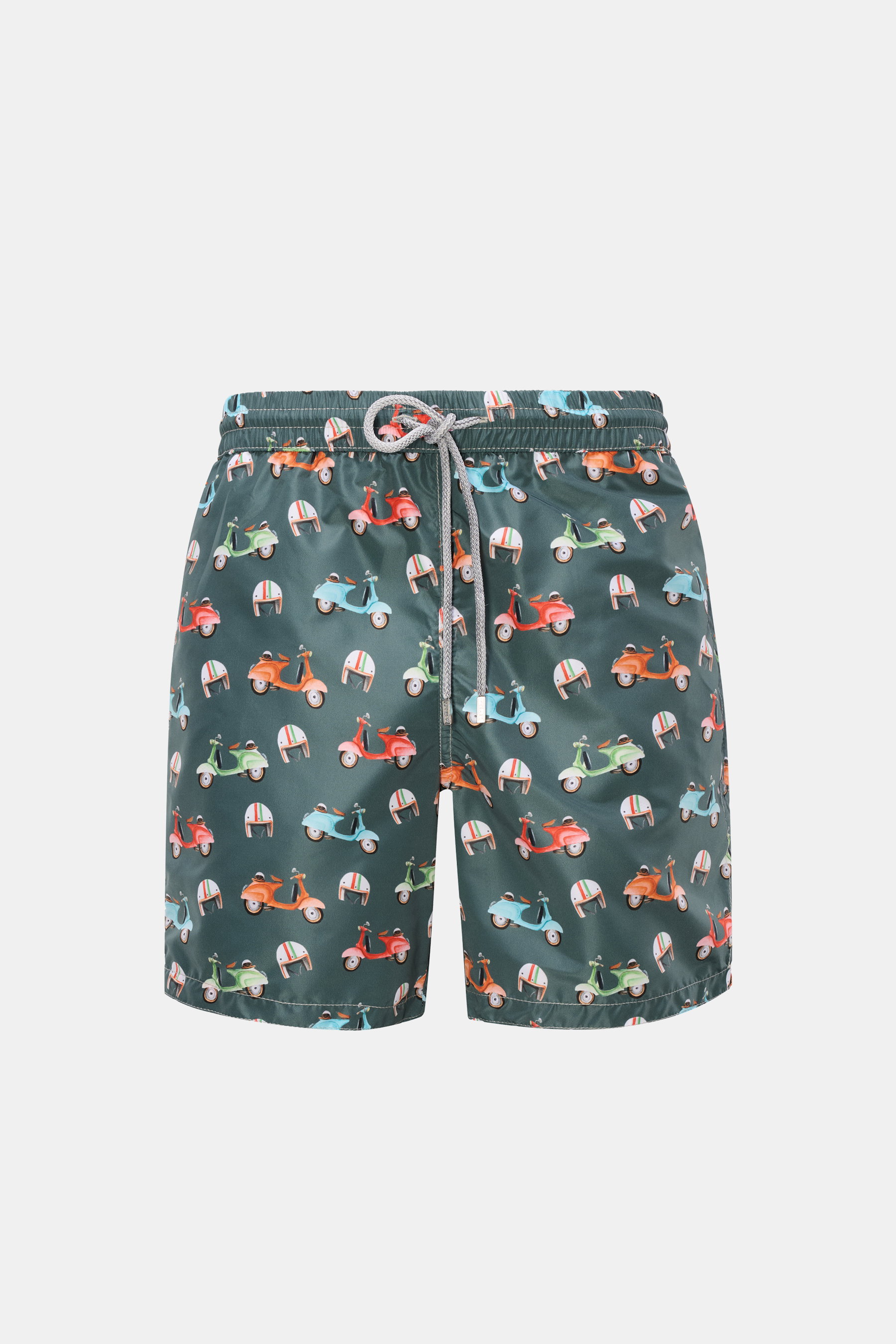 Zeybra Portofino 1962 Badeshorts dunkelgrün/multicolor gemustert