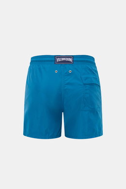Vilebrequin Badeshorts 'Moorea' azurblau