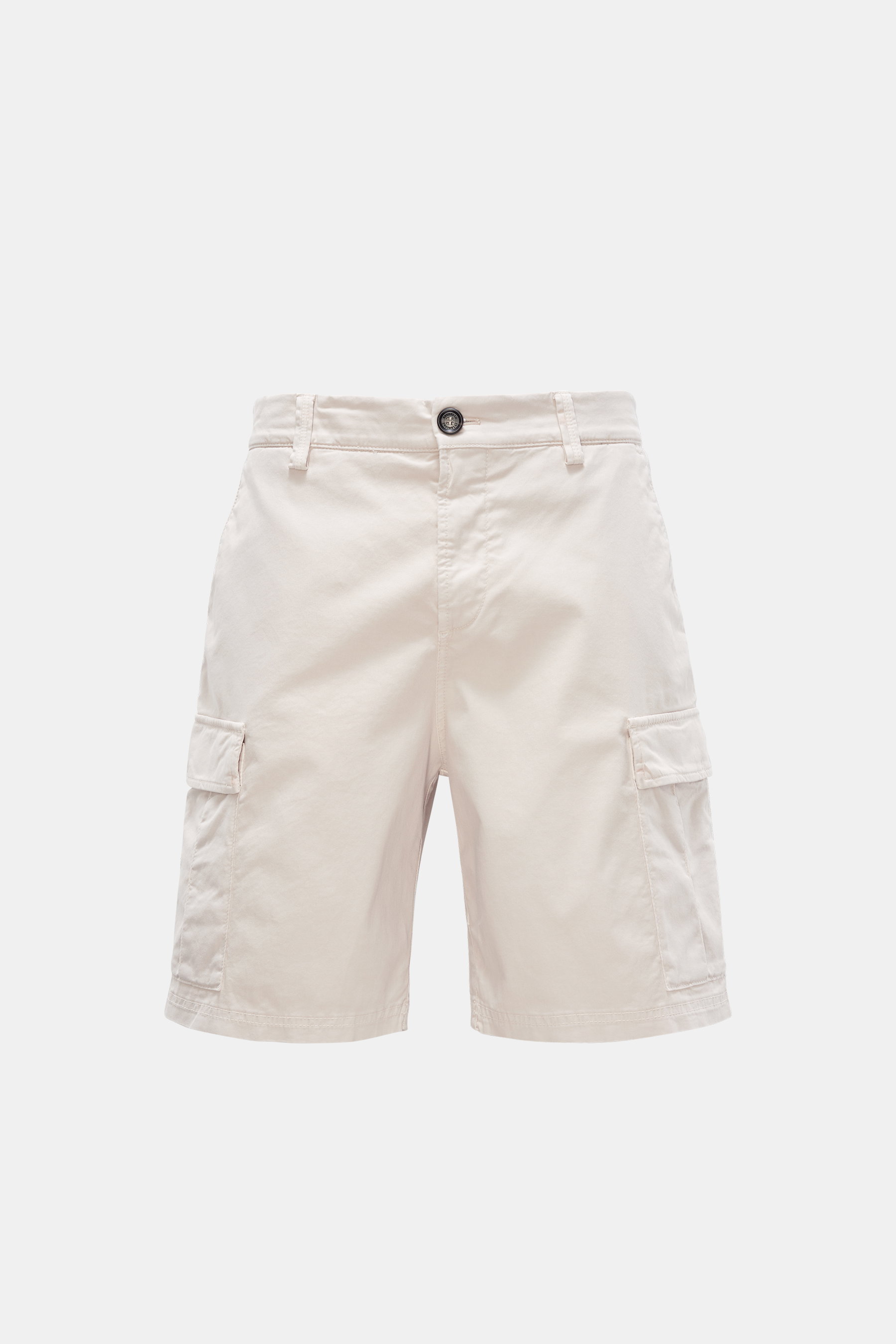 Brunello Cucinelli Cargo-Bermudas creme