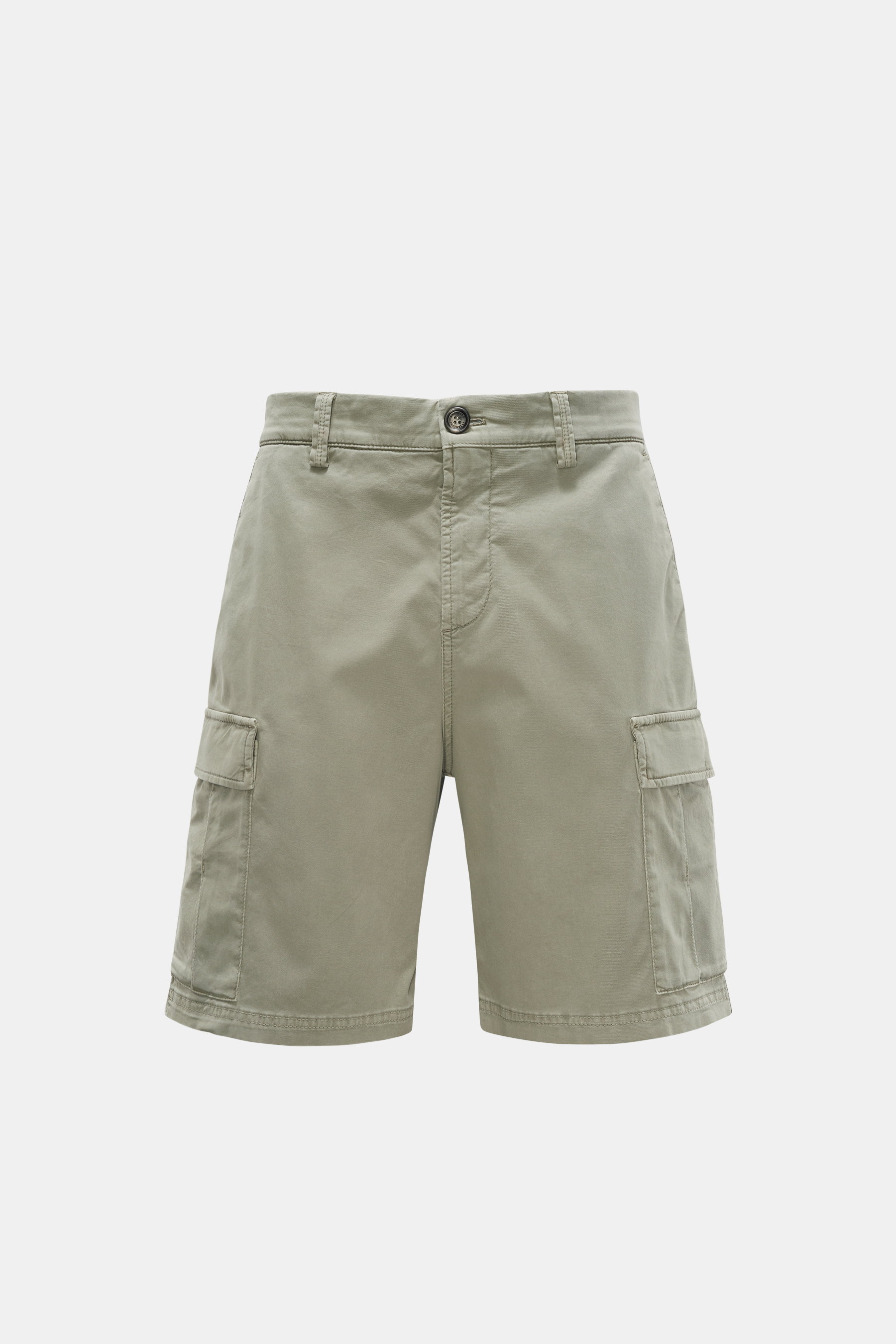 Brunello Cucinelli Cargo-Bermudas oliv