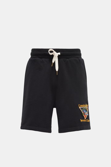 Casablanca Sweatshorts 'Tennis Club Icon' schwarz