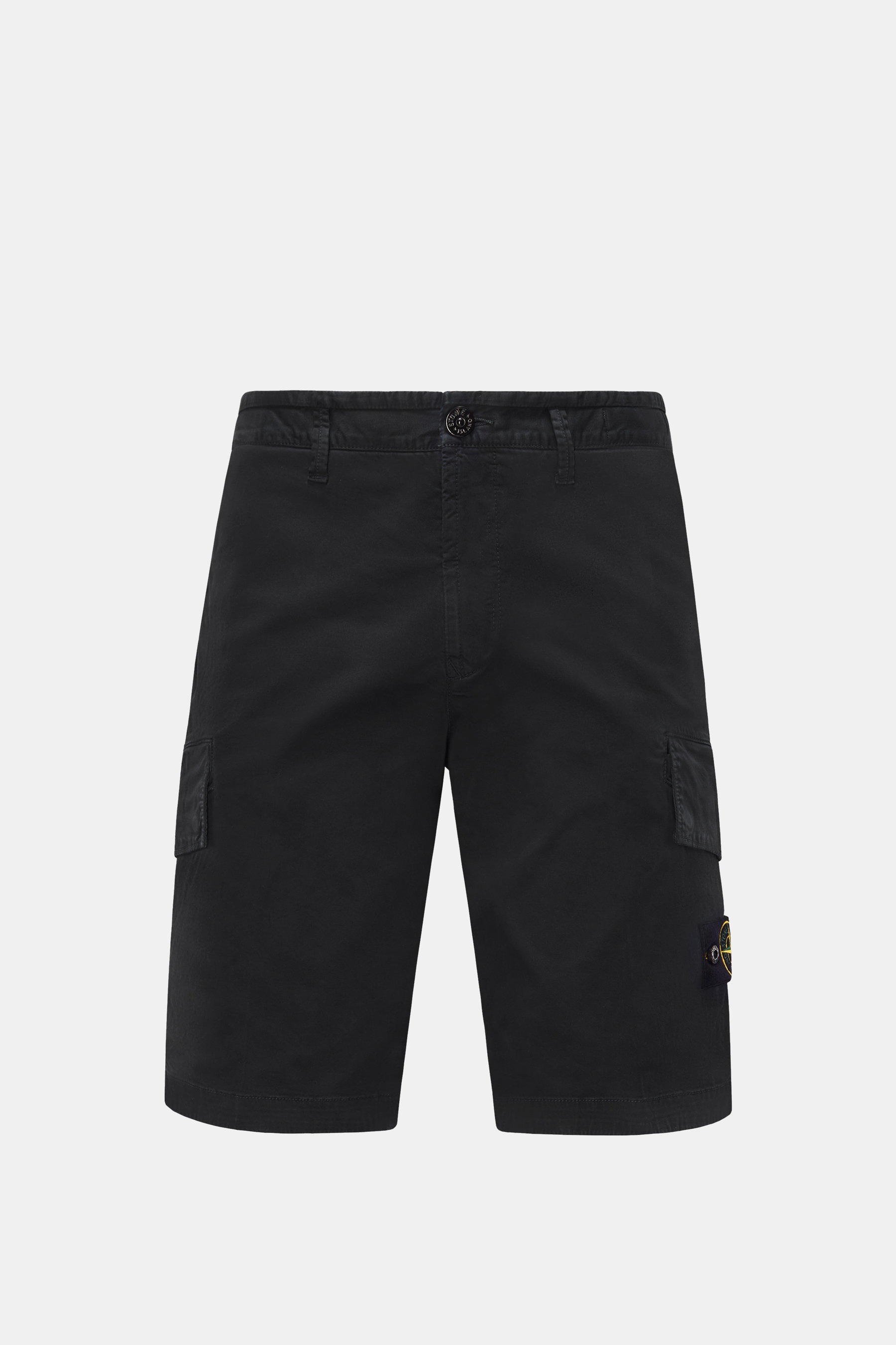 Stone Island Cargo-Bermudas 'Old Effect' anthrazit