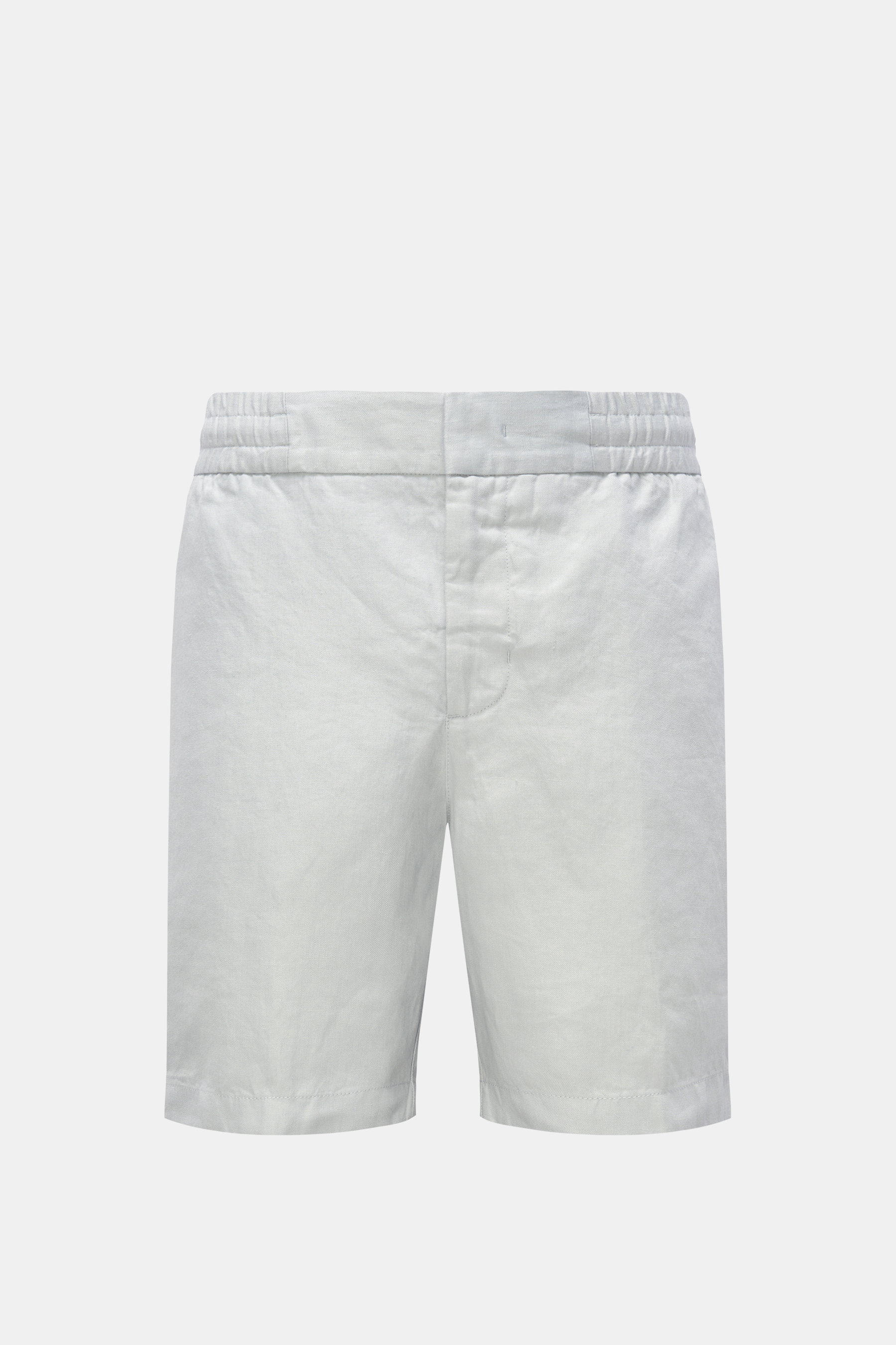 Orlebar Brown Leinenshorts 'Cornell' hellgrau