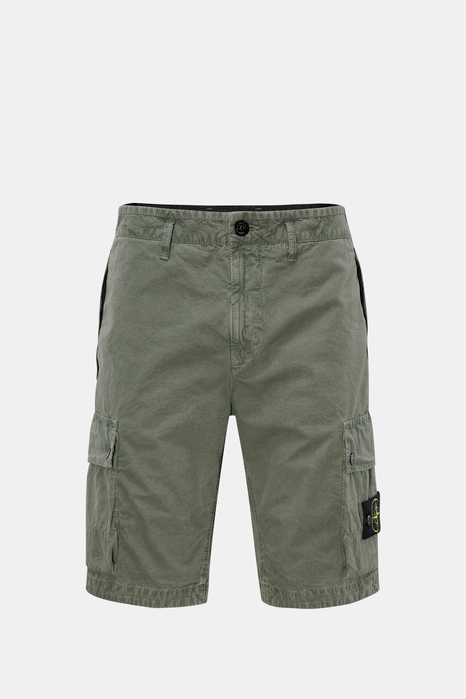 Stone Island Cargo-Bermudas oliv