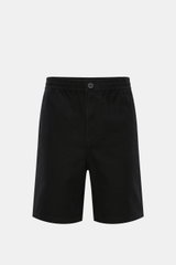 A.P.C. Cotton shorts black