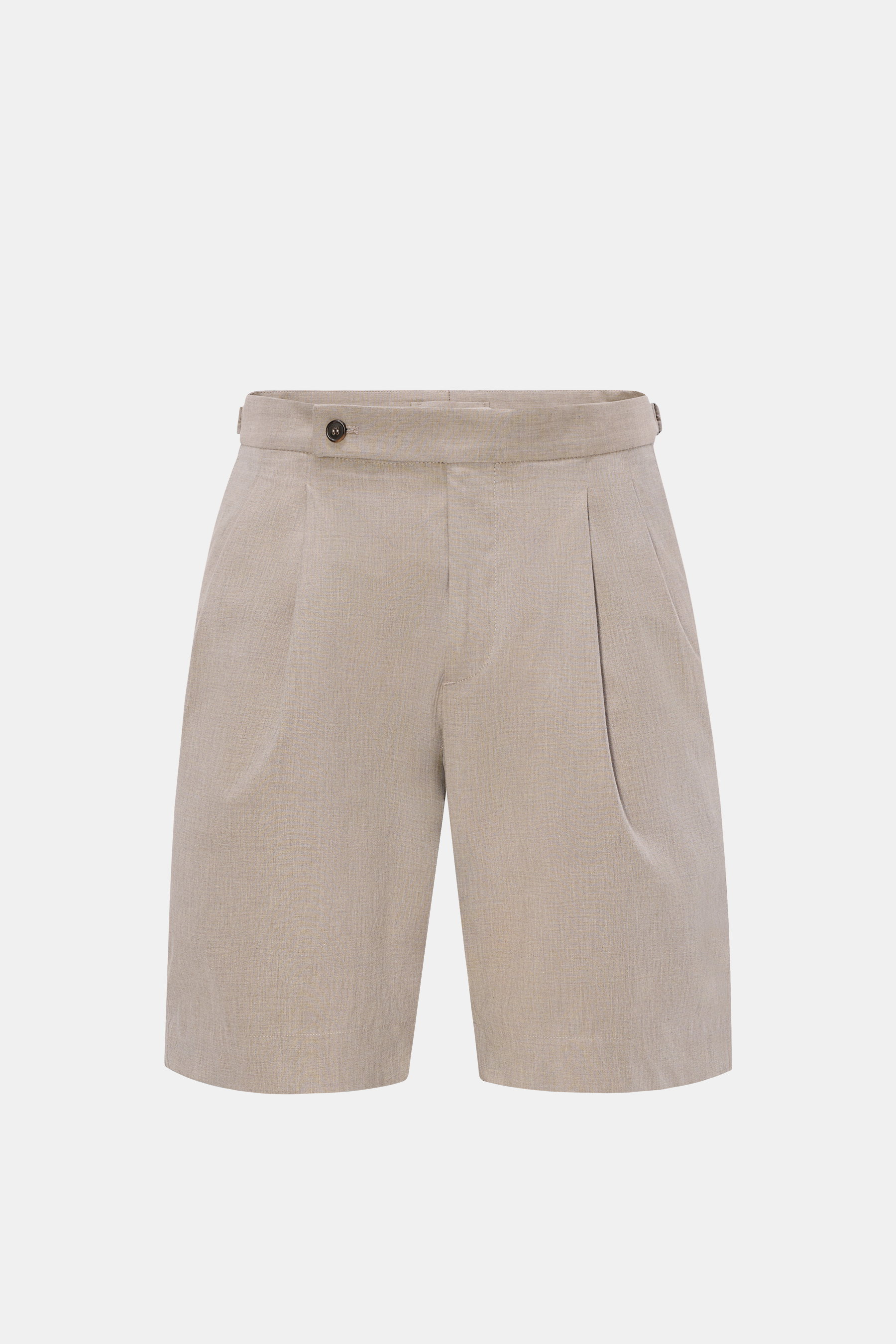Incotex Bermudas taupe meliert