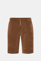 04651/ A trip in a bag Frottee-Shorts 'Terry' braun