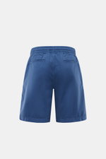 Rückansicht der Polo Ralph Lauren Shorts 'Prepster' dunkelblau aus reiner Baumwolle mit elastischem Bund, paspelierten Taschen, Regular Fit und Logo-Stitching.