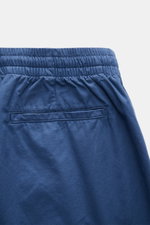 Polo Ralph Lauren Shorts 'Prepster' dunkelblau, Detailansicht Rückseite mit elastischem Bund, paspelierter Tasche, weiche Baumwolle, Regular Fit.