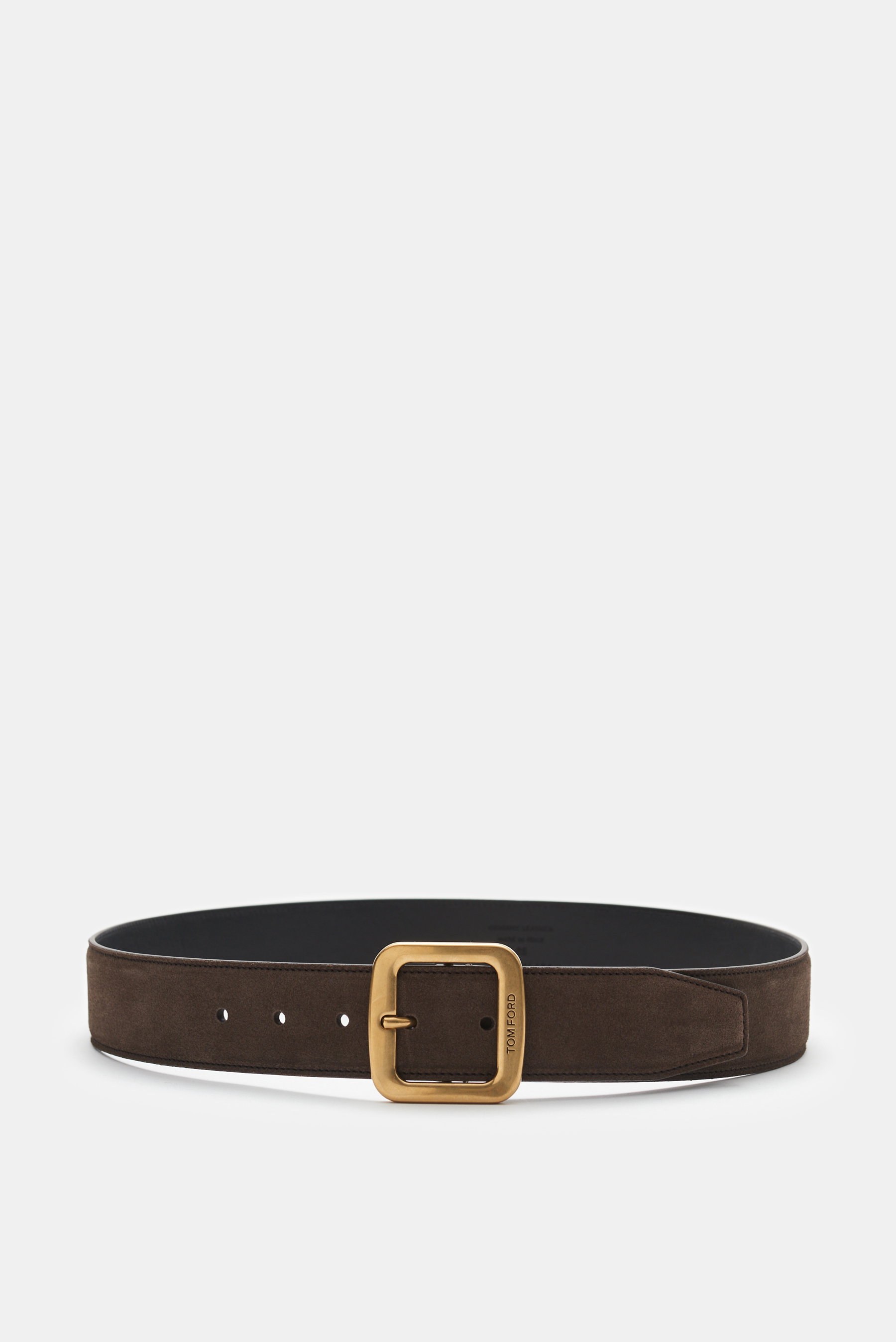 Tom Ford Gürtel dunkelbraun/gold