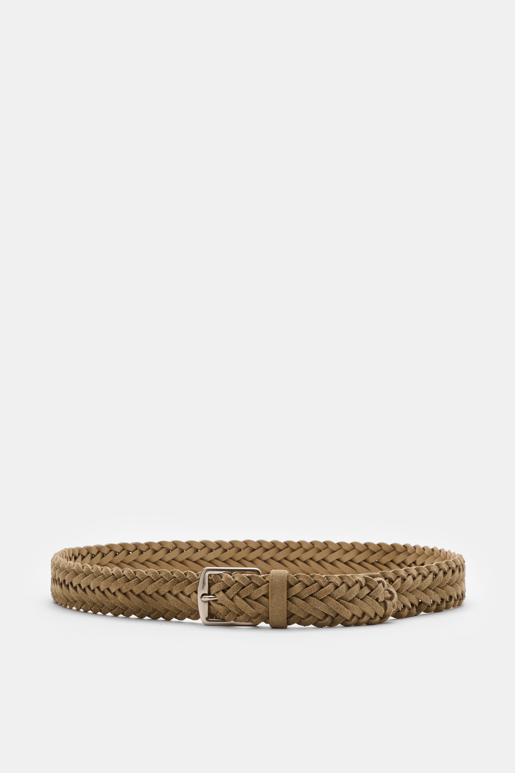 Officine Creative Flechtgürtel beige