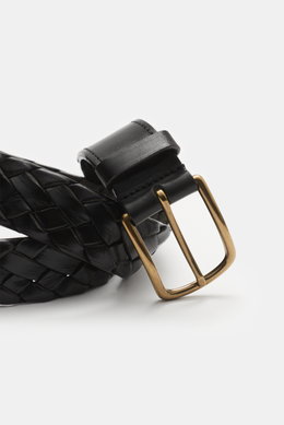 Officine Creative Braided Belt Black