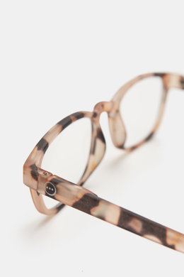 Izipizi Lesebrille '#B' hellbraun gemustert