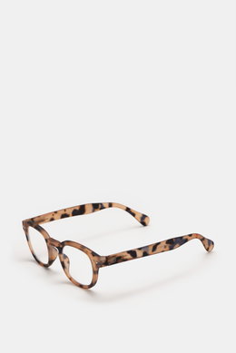 Izipizi Lesebrille '#C' hellbraun gemustert