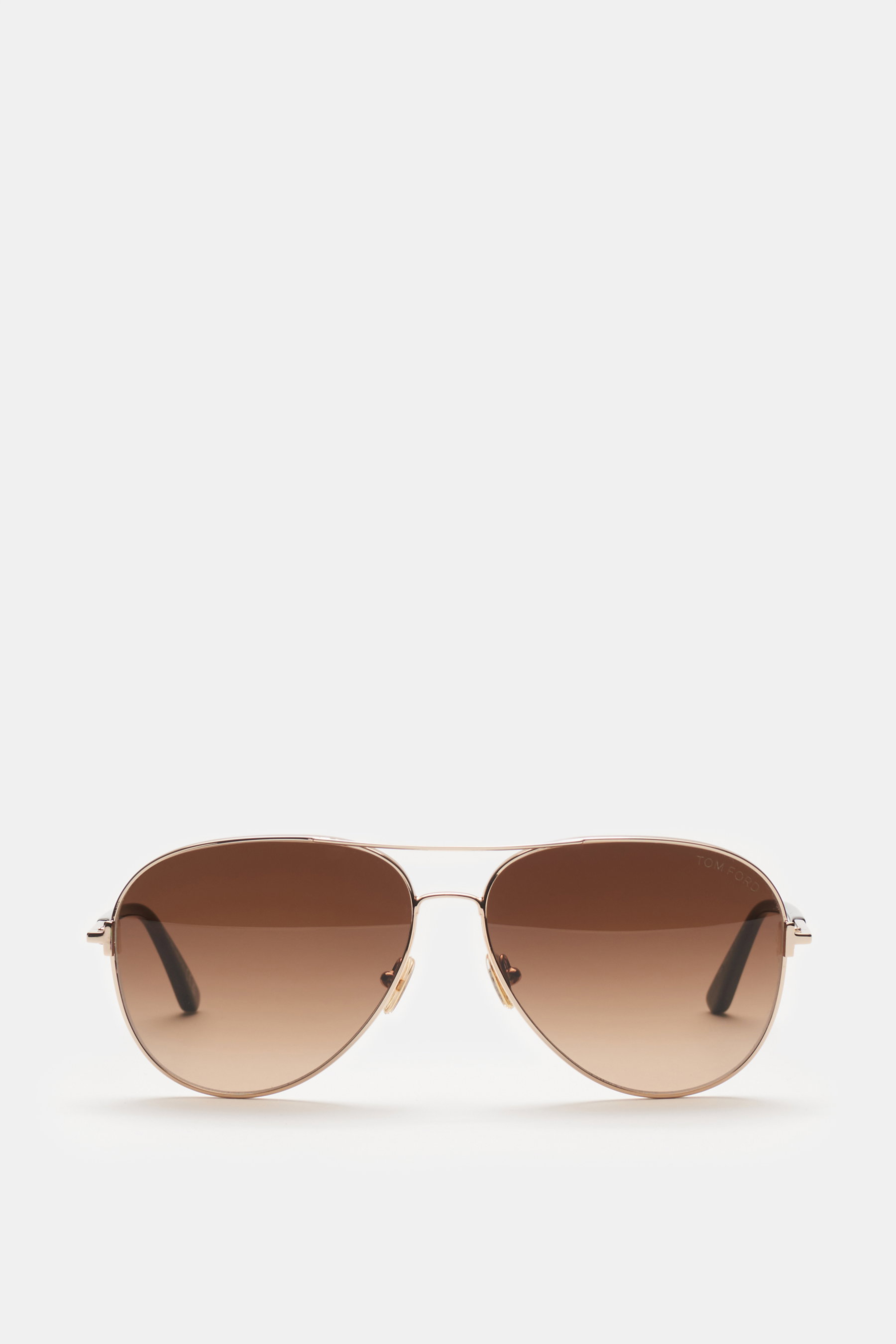 Tom Ford Sonnenbrille 'Clark' gold/braun