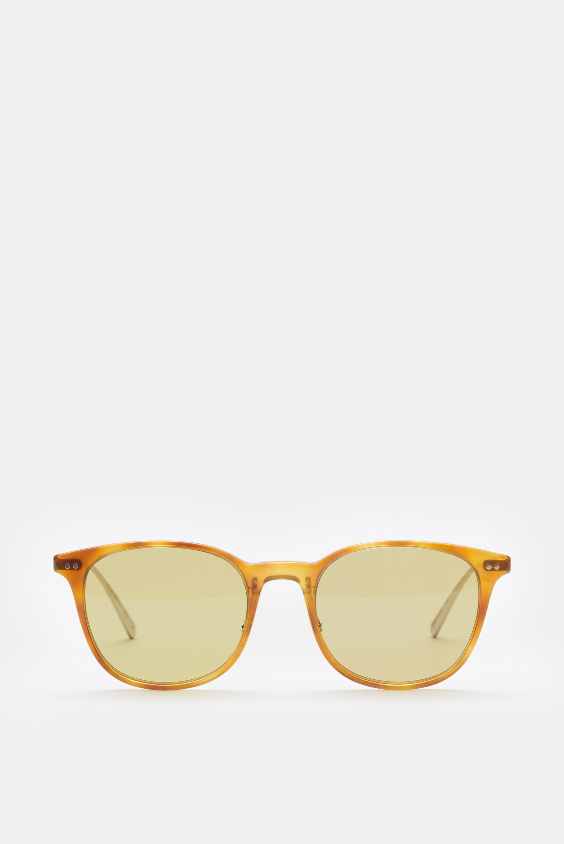 Brunello Cucinelli Sonnenbrille 'Gerardo' hellbraun/grün
