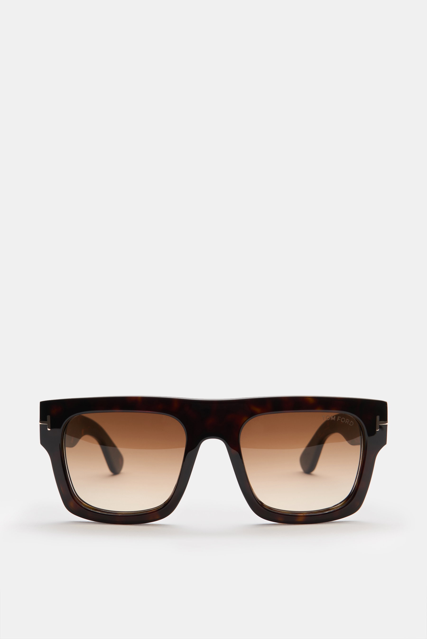 Tom Ford Sonnenbrille 'Fausto' dunkelbraun gemustert/braun