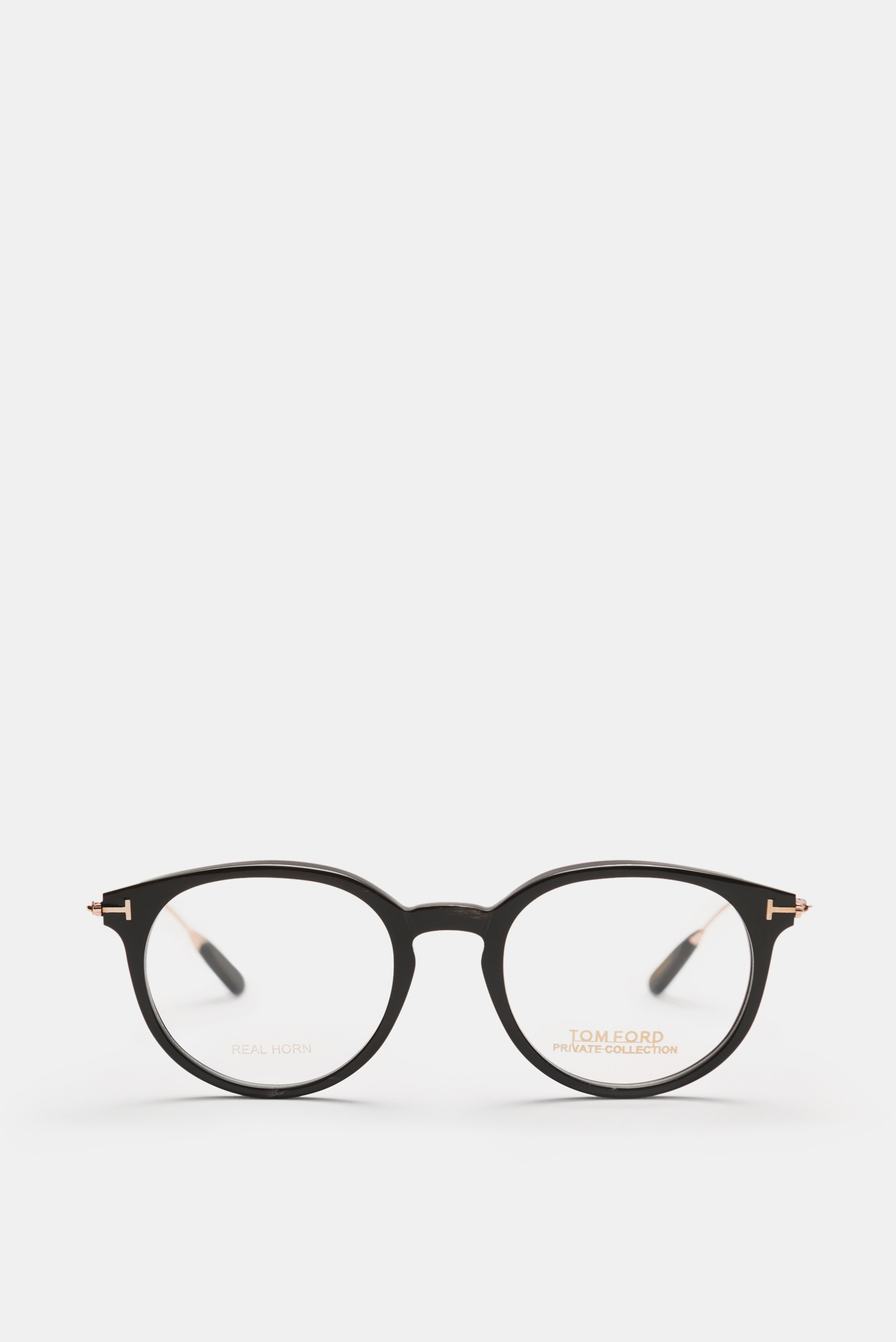 Tom Ford Brillenfassung 'Round Horn Optical' schwarz
