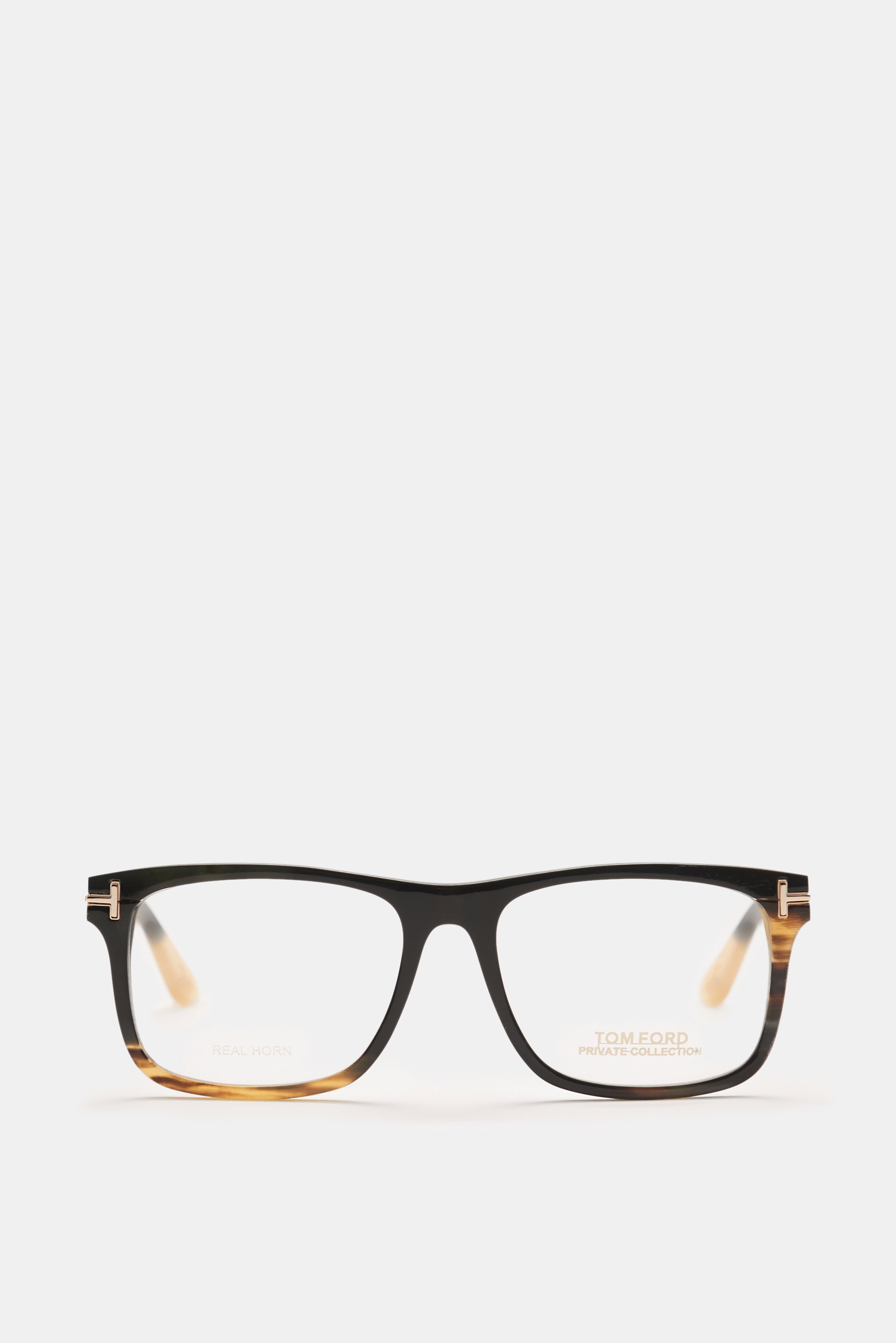 Tom Ford Brillenfassung 'Private Collection' dunkelbraun/beige