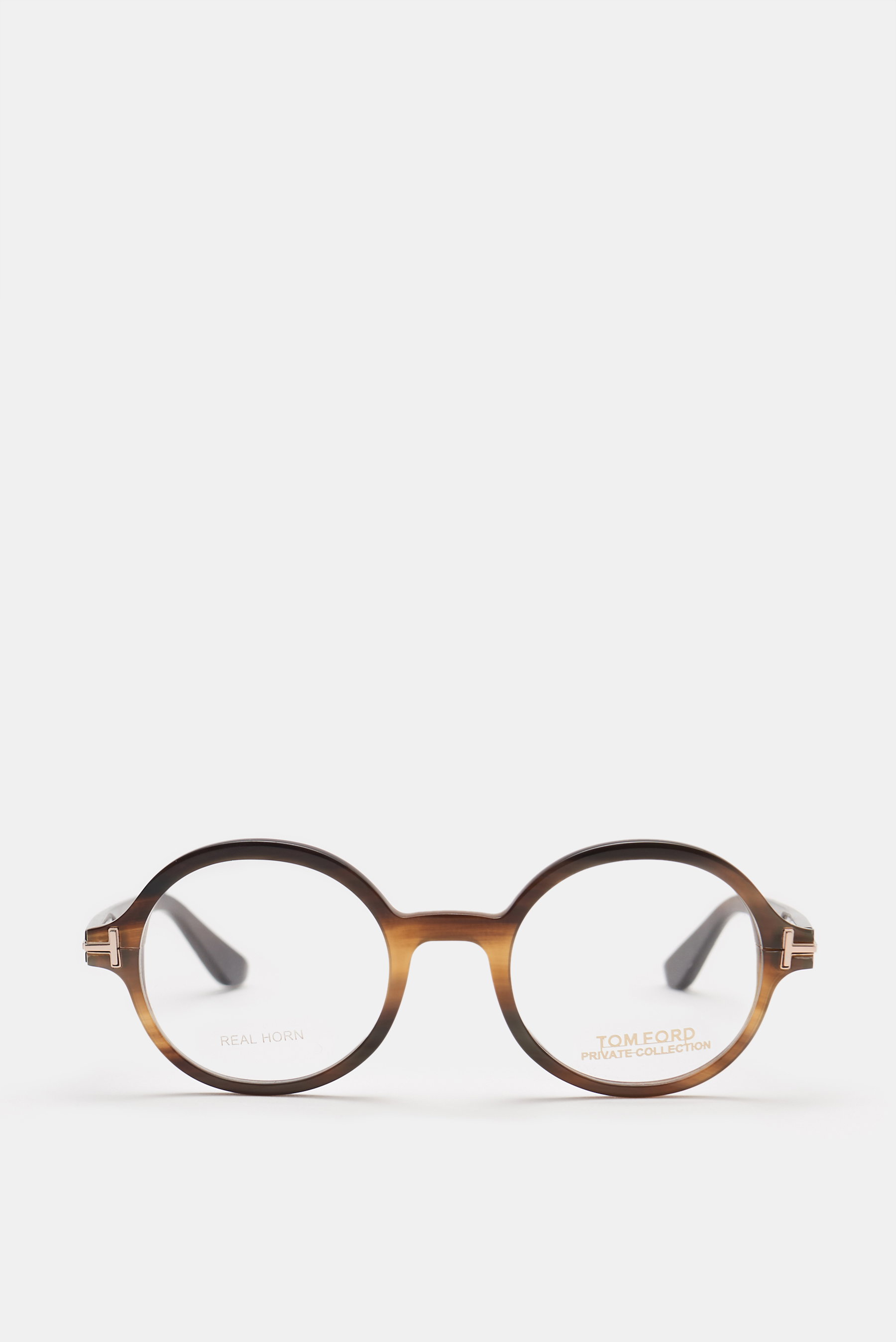 Tom Ford Brillenfassung 'Horn Optical' graubraun/beige gemustert