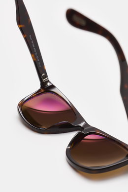 Tom Ford Sonnenbrille 'Kevyn' dunkelbraun gemustert/dunkelbraun