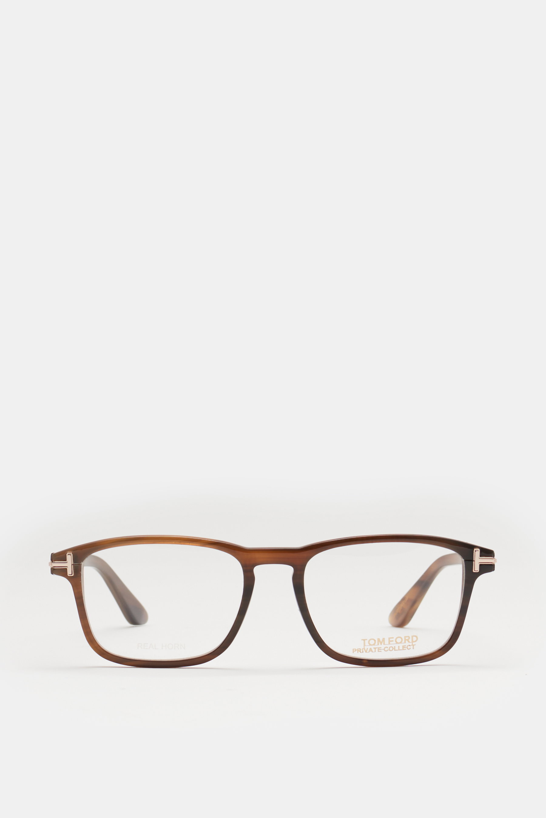Tom Ford Horn glasses 'Private Collection' brown patterned