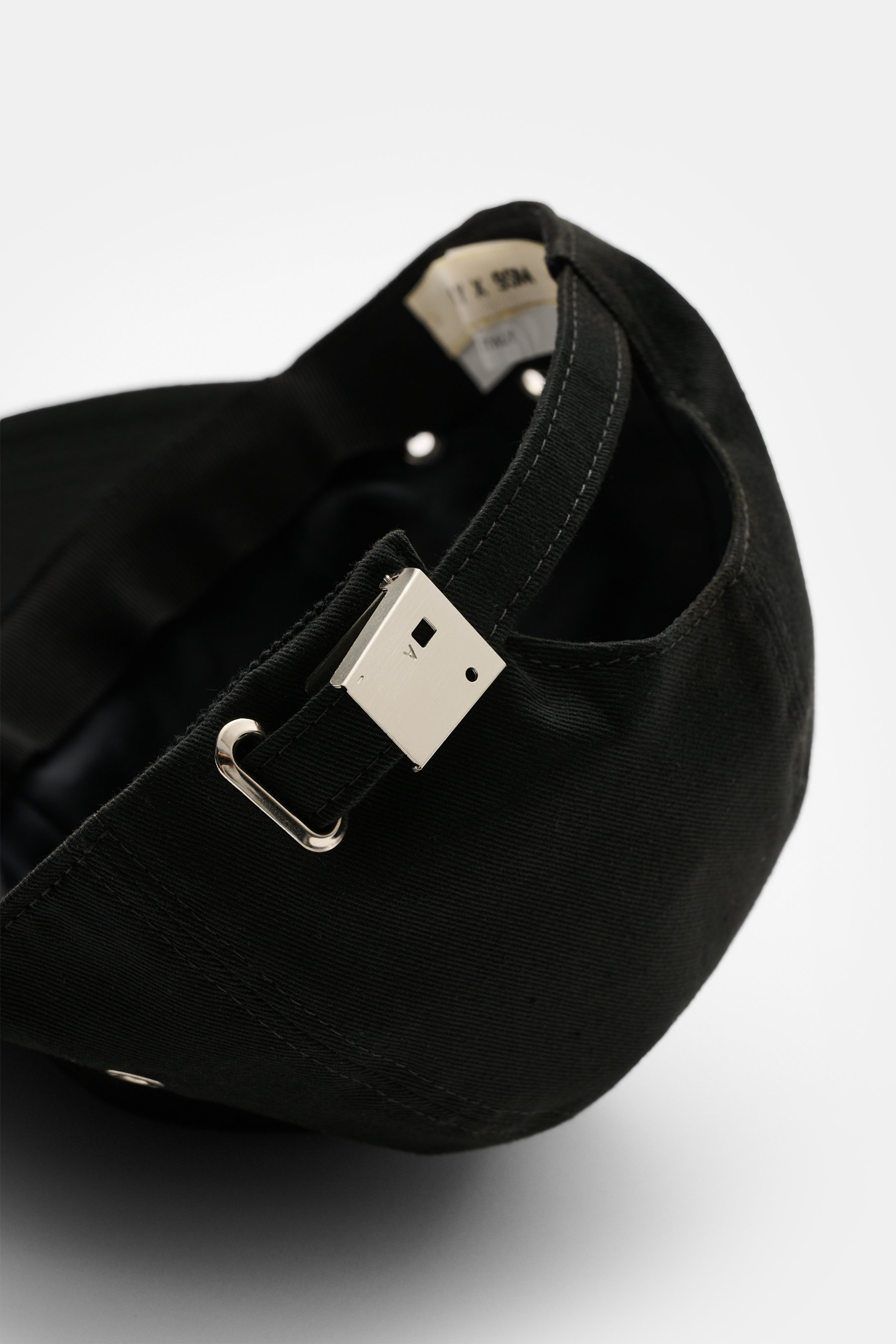 帽子 1017 ALYX 9SM buckle cap 1017 ALYX 9SM baseball cap 'Logo Hat' black