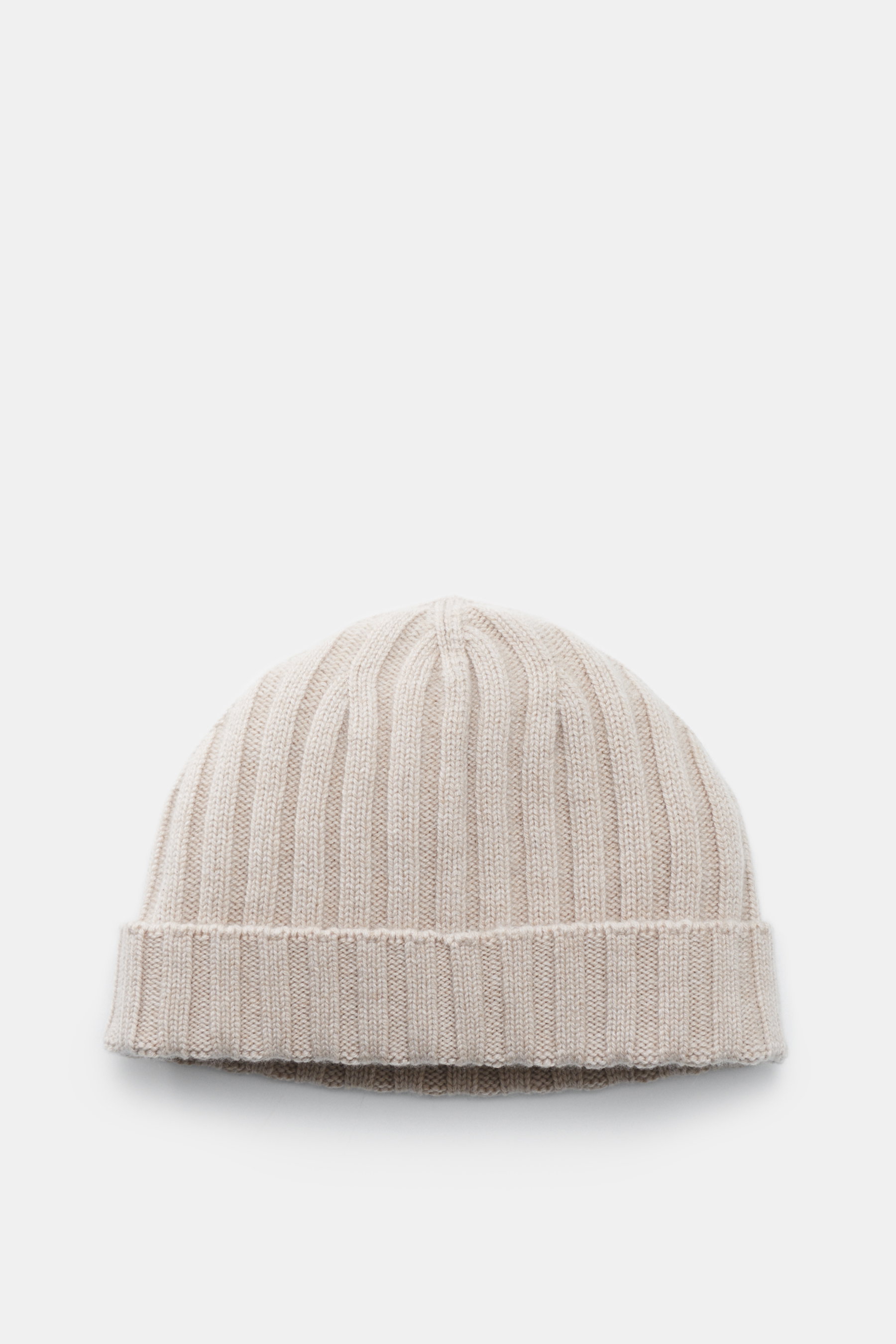 Filippo de Laurentiis Cashmere Mütze beige