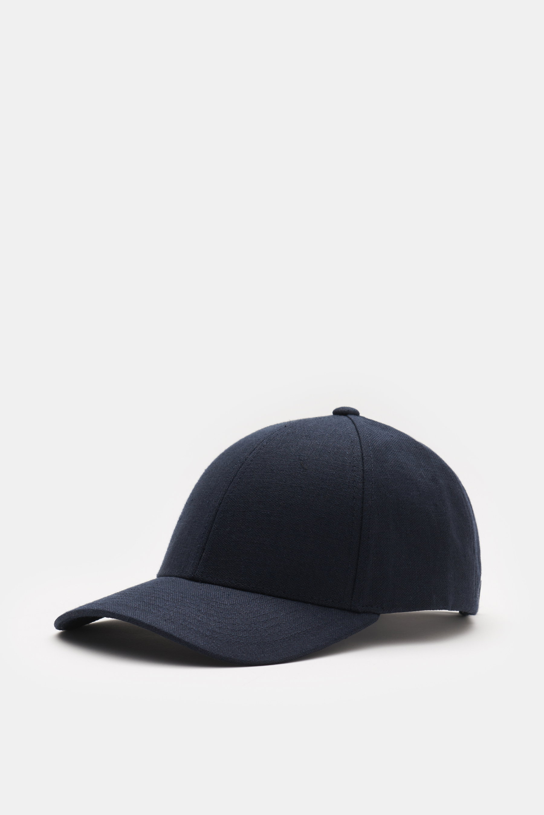 Varsity Headwear Leinen Baseball-Cap navy