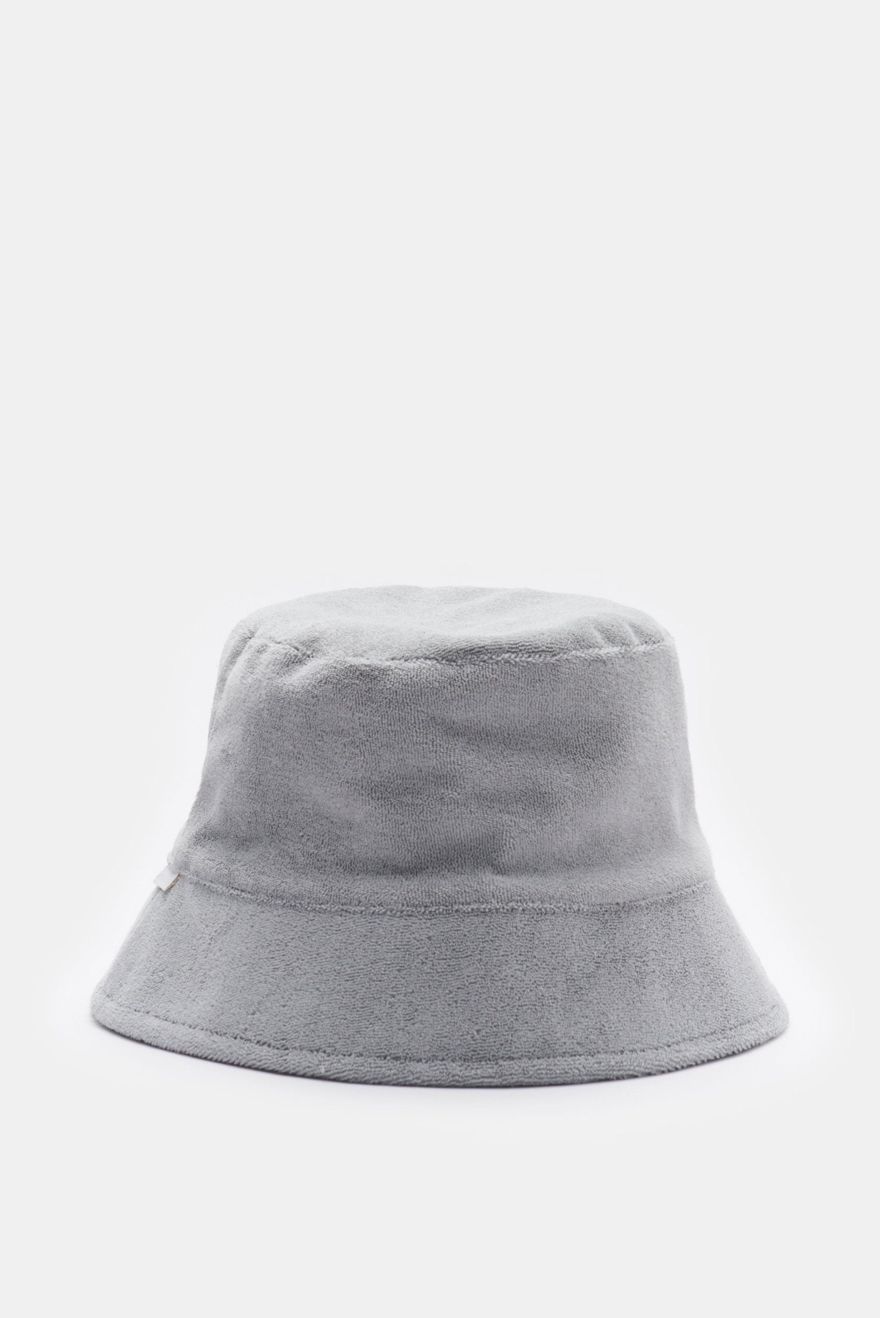 Frottee Bucket Hat 'Terry Hat' grau