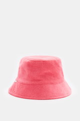 04651/ A trip in a bag Frottee Bucket Hat 'Terry Hat' koralle