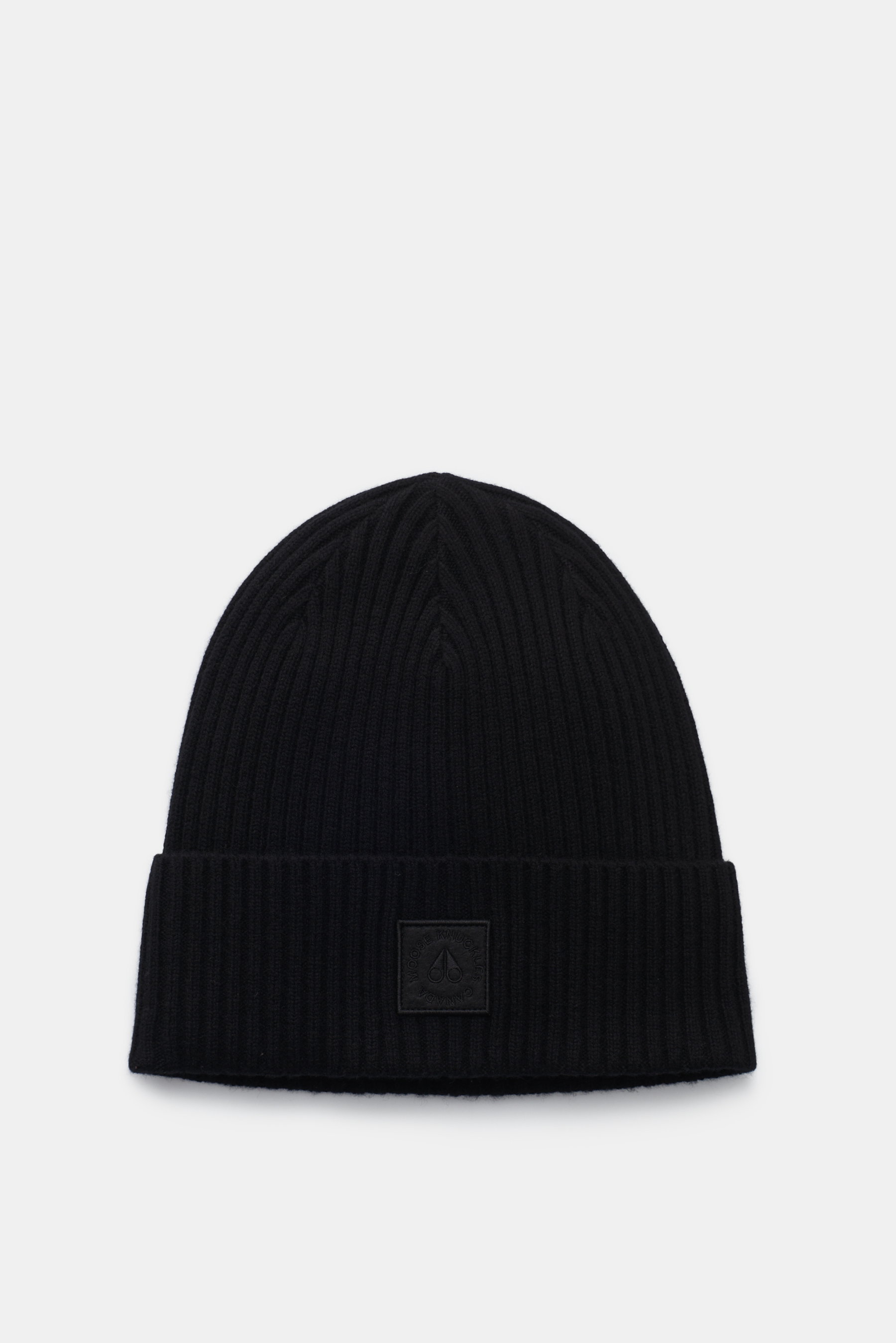 Moose Knuckles Wollmütze 'Mariner Toque' schwarz