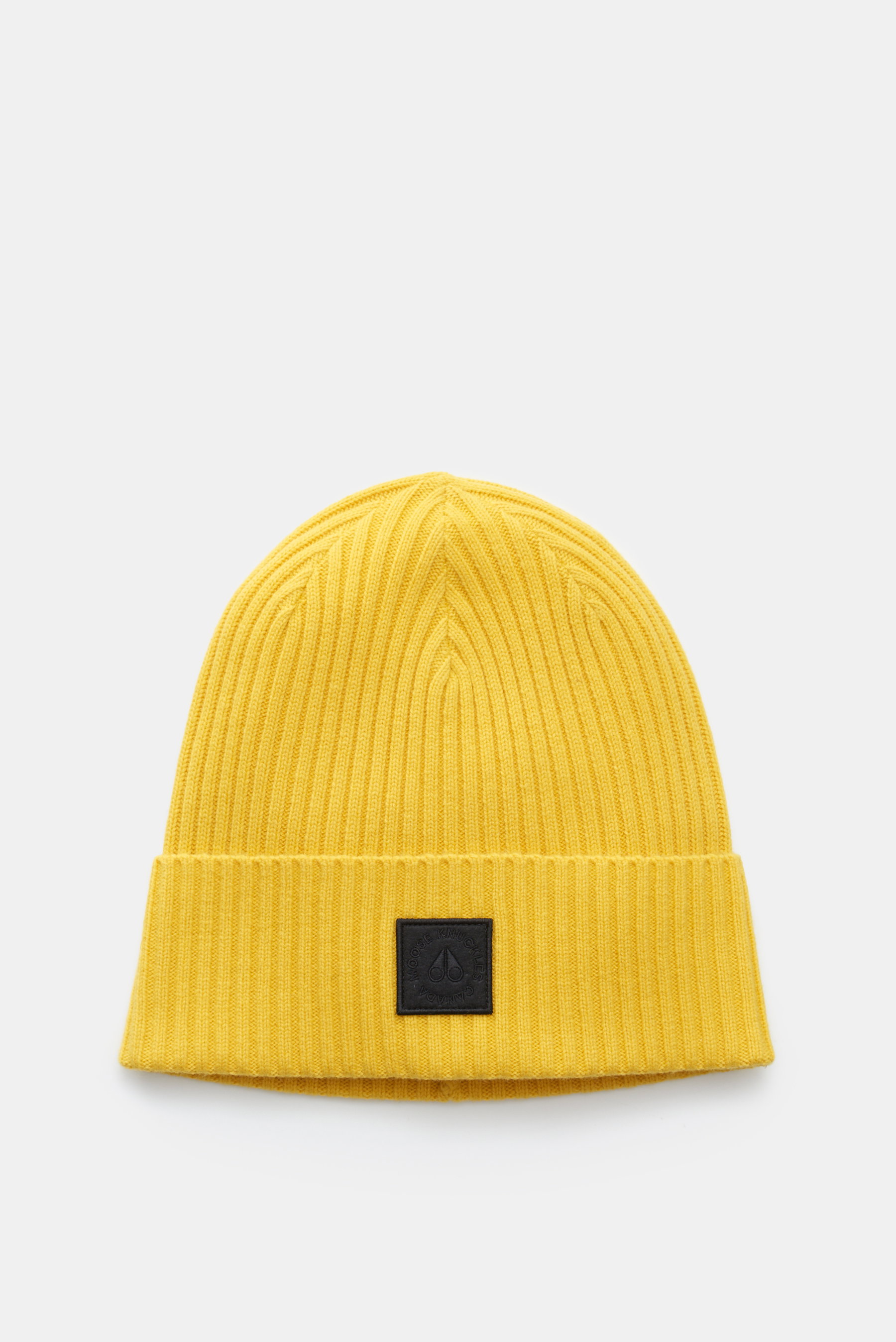 Moose Knuckles Wollmütze 'Mariner Toque' gelb