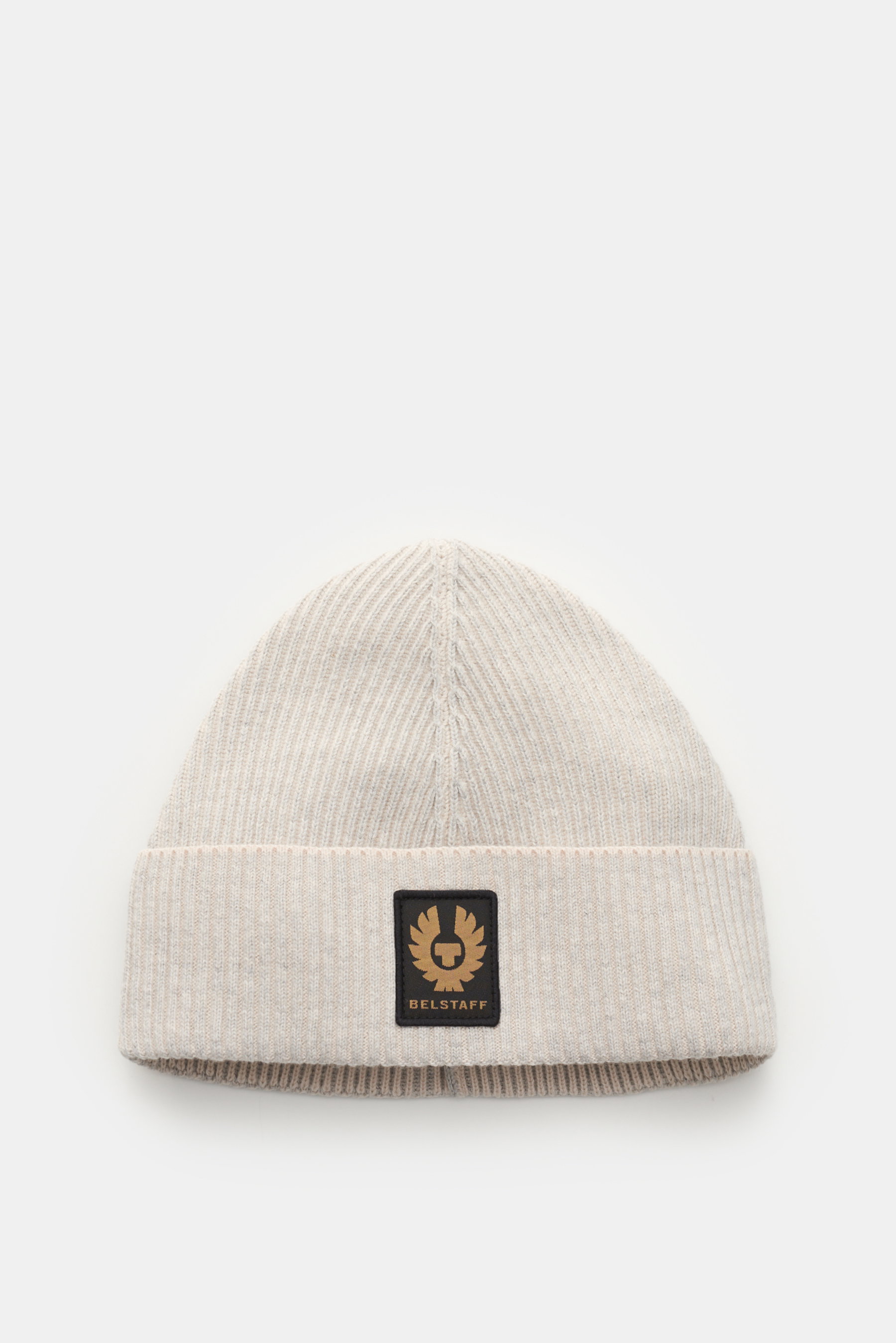 Belstaff Mütze 'Holton Hat' creme/hellgrau