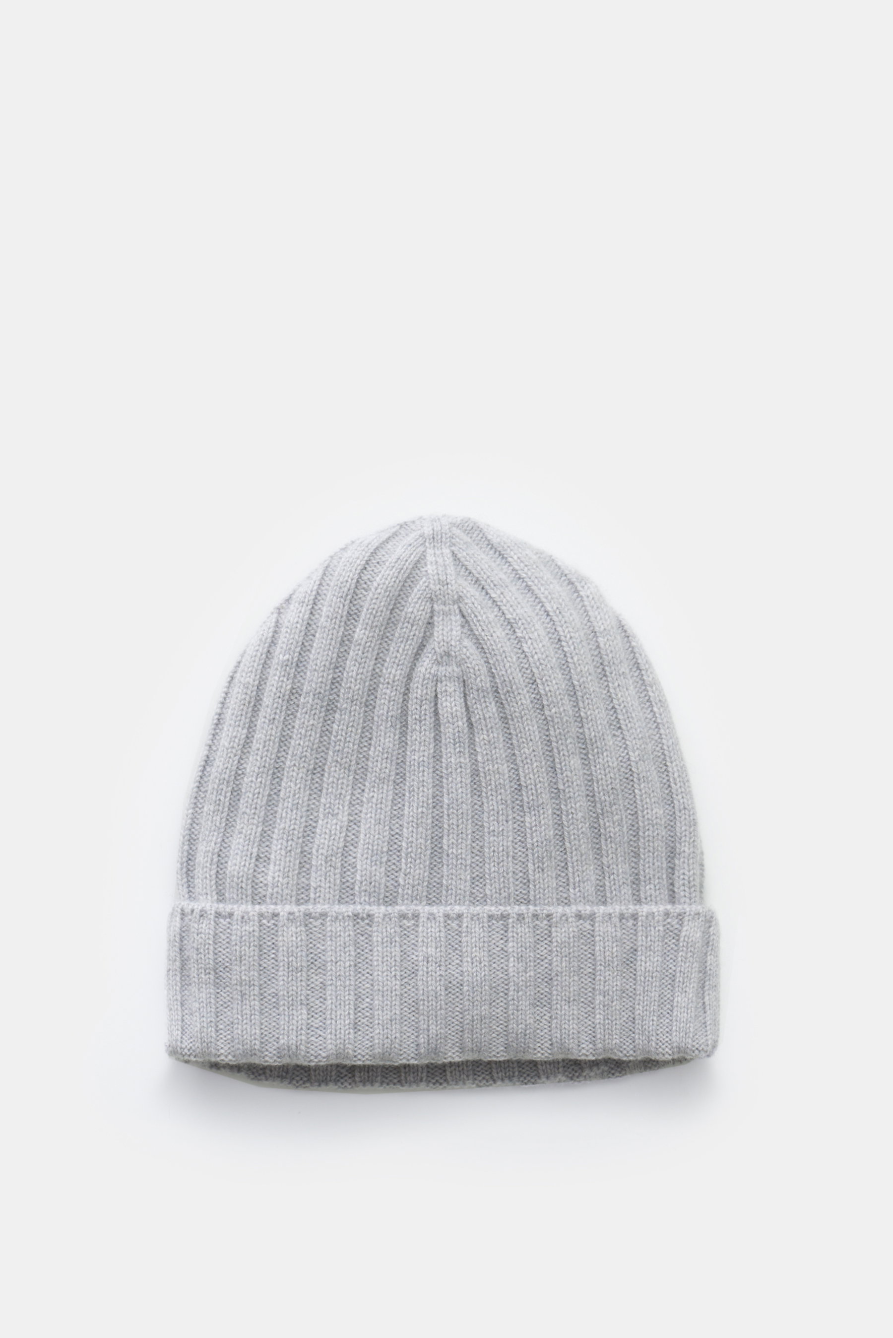 Cruciani Cashmere Mütze hellgrau