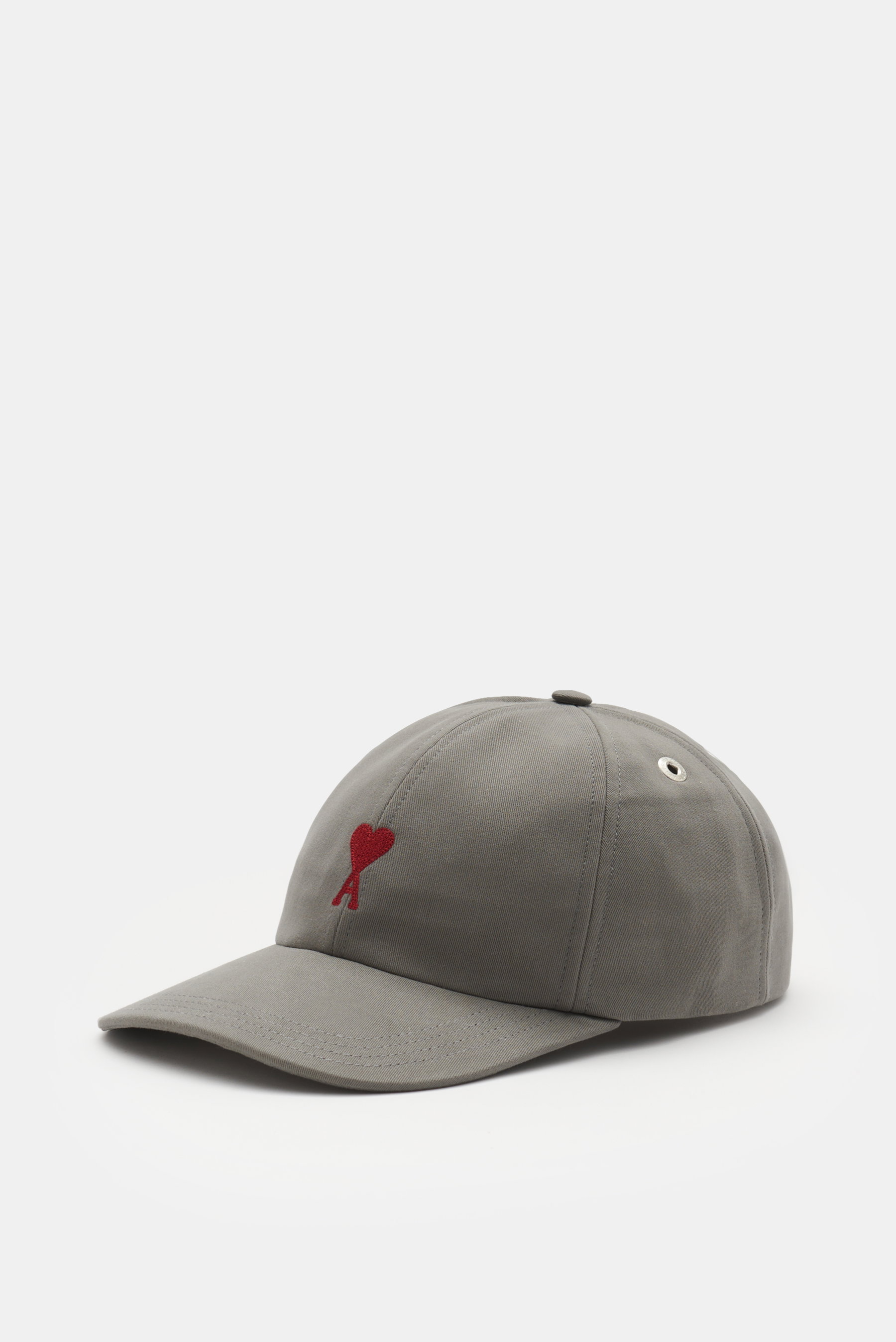 Ami Paris Baseball-Cap 'Ami de Cœur' grau